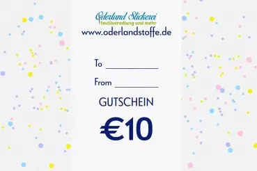 Gutschein 10€